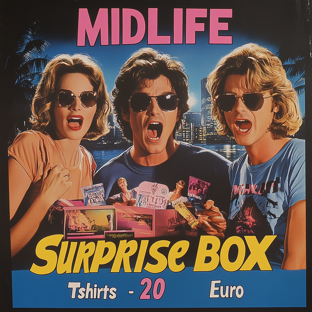 MIDLIFE Surprise BOX!!! 10 T Shirts aus unserem alten Laden